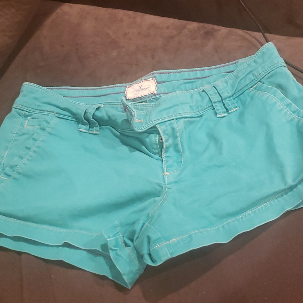 Teal American Eagle shorts